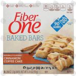 Fiber One  cinnamon coffee cake baked bars, 6-count Center Front Picture